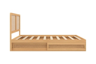 $Lit avec sommier Eve - Couchage 140 x 190 cm