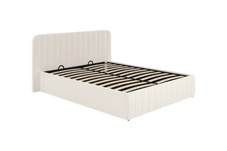 $Lit-coffre avec sommier Valentina - Couchage 160 x 200 cm