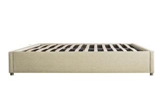 $Lit coffre avec sommier Otto Beige