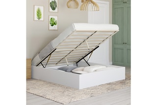 $Lit-coffre avec sommier Malta - Couchage 140 x 190 cm