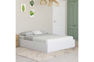 $Lit-coffre avec sommier Malta - Couchage 140 x 190 cm