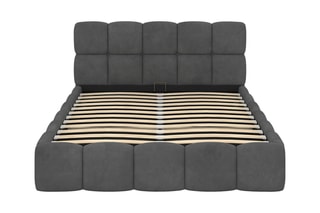 $Lit-coffre avec sommier Bubble - Couchage 140 x 190 cm