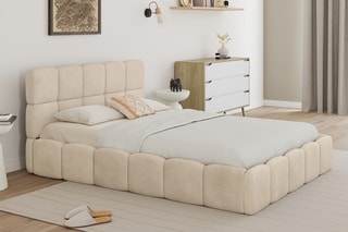 $Lit-coffre avec sommier Bubble - Couchage 140 x 190 cm