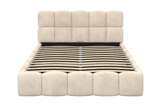$Lit-coffre avec sommier Bubble - Couchage 140 x 190 cm