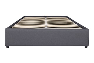 $Lit-coffre avec sommier Otto - Couchage 140 x 190 cm