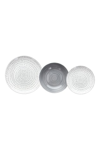 $Service en porcelaine Madison Koonan - 18 pièces