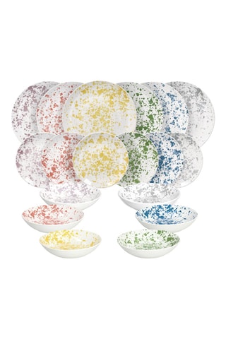 $Service en porcelaine Madison Apulia - 18 pièces