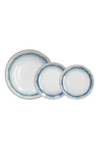 $Service en porcelaine Madison Oasi - 18 pièces