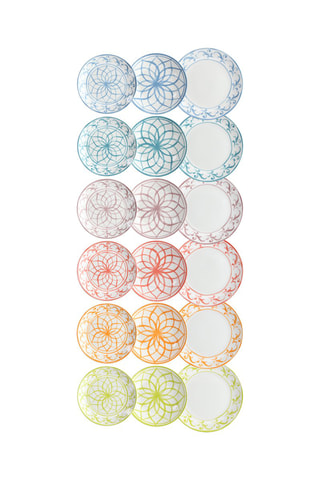 $Service en porcelaine Madison - 18 pièces