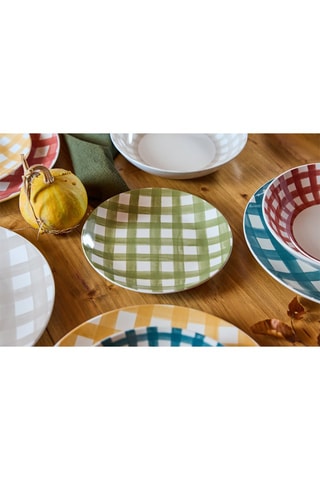 $Service en porcelaine Madison Caledonia - 18 pièces