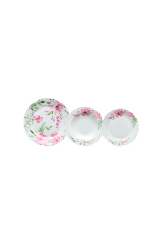 $Service en porcelaine - 18 pièces