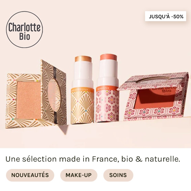 CHARLOTTE BIO en vente flash sur BEAUTÉ PRIVÉE