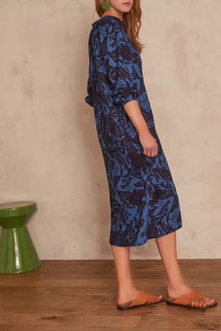 $Robe chemise Gab - Bleu