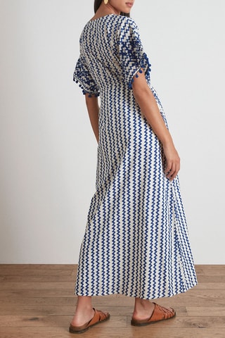 $Caftan Capucine - Bleu