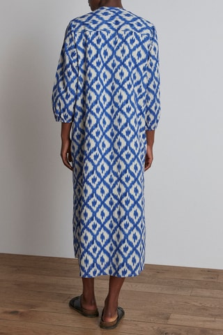 $Robe chemise Claudia - Bleu
