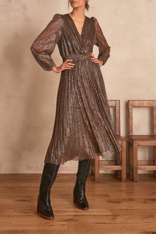 $Robe patineuse Helga - Marron