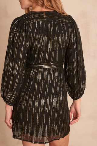 $Robe droite Charline - Noir