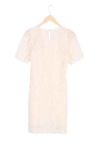 $Robe en dentelle Gaia - Beige
