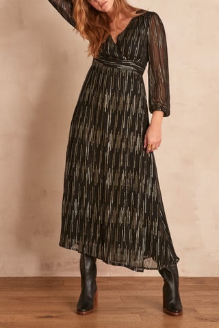 $Robe longue Clemence - Noir