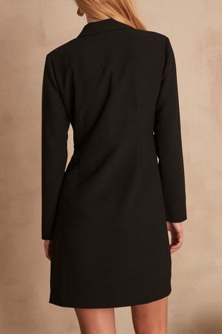 $Robe droite Charme - Noir