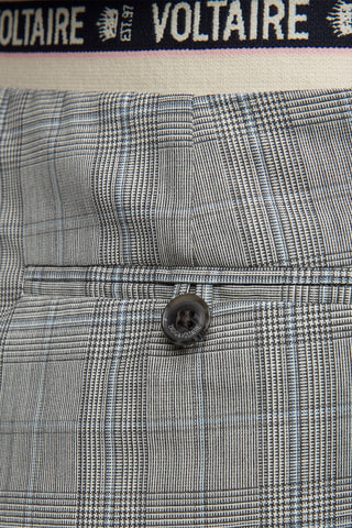 $Pantalon en laine - Gris