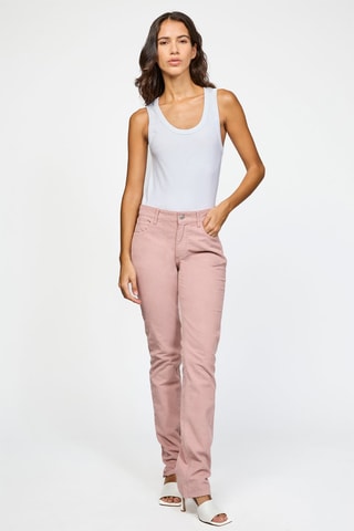 $Pantalon en velours - Rose poudré