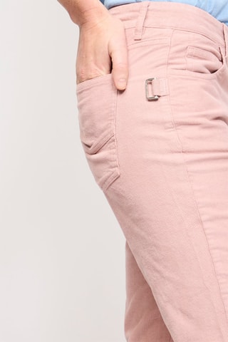 $Pantalon en velours - Rose poudré