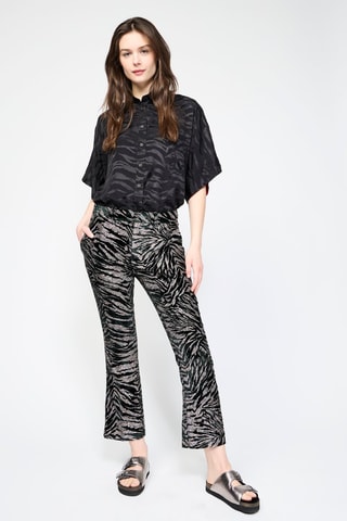 $Pantalon 7/8 - Noir