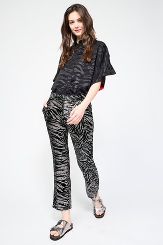 $Pantalon 7/8 - Noir