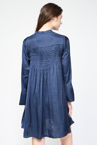 $Robe trapèze - Bleu marine