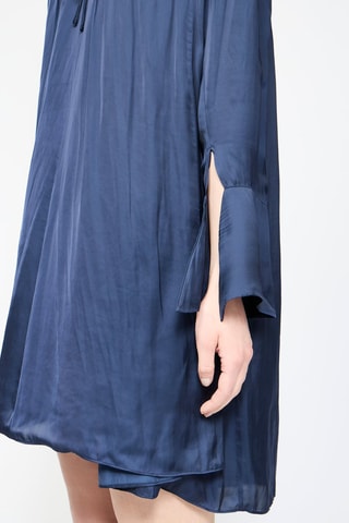 $Robe trapèze - Bleu marine