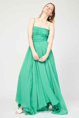 $Robe longue - Vert