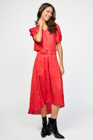 $Robe patineuse - Rouge