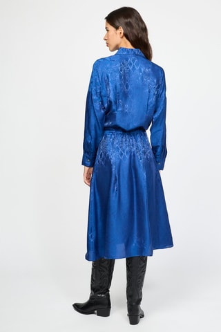 $Robe patineuse - Bleu foncé