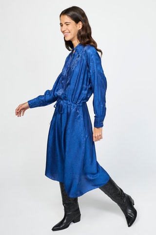 $Robe patineuse - Bleu foncé