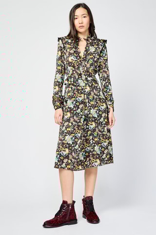 $Robe midi - Noir
