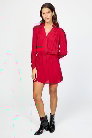$Robe patineuse - Rouge