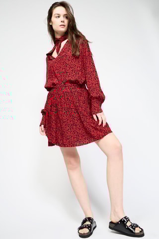 $Blouse - Rouge
