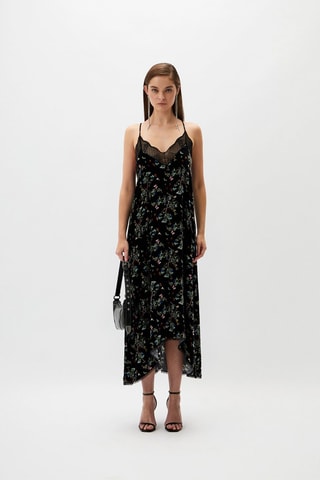 $Robe midi - Noir