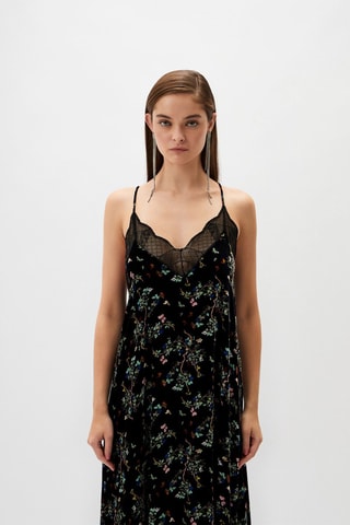 $Robe midi - Noir