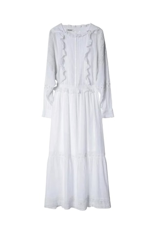 $Robe longue - Blanc