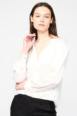 $Blouse - Blanc