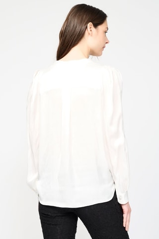$Blouse - Blanc