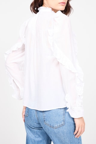 $Blouse - Blanc