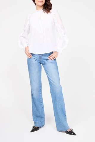 $Blouse - Blanc