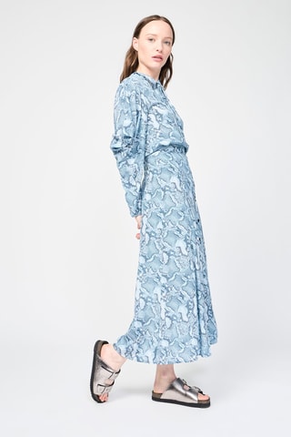 $Blouse en soie - Ciel