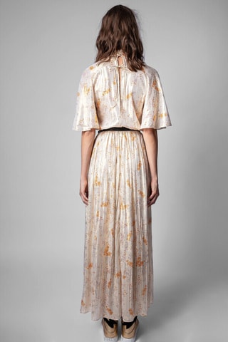 $Robe longue - Doré