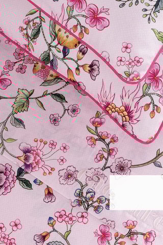 $Parure de draps en satin de coton 200 fils/cm² Secret Rose - Blush