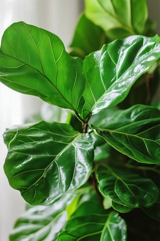 $Ficus Lyrata 'Fiddle Leaf plant' - Hauteur livrée 90-110 cm