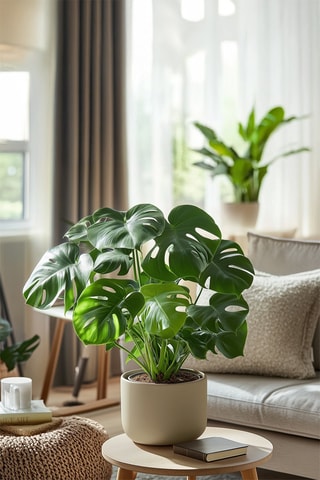 $2 Monstera Deliciosa - Hauteur livrée 50-60 cm